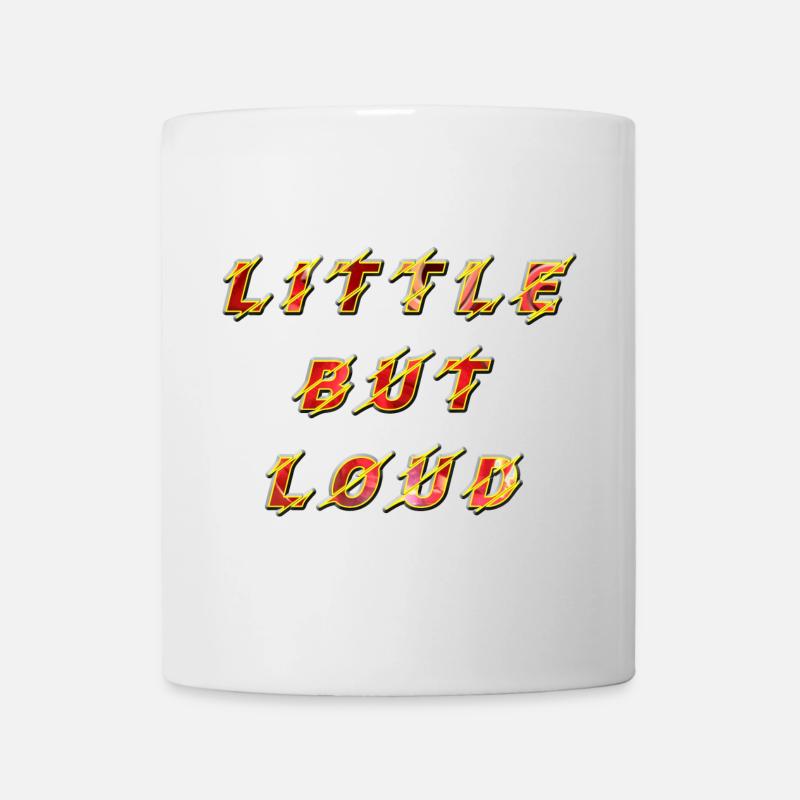Petit mais bruyant bébé hurleur sans enfant - Mug blanc - blanc