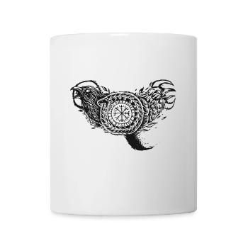 Raben Wikinger Schlange - Tasse - Weiß - Vorne