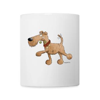 Irish Terrier Dog I Race de chien - Mug blanc - blanc - Devant
