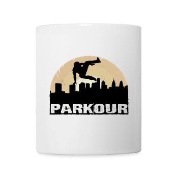 Parkour - Mug blanc - blanc - Devant