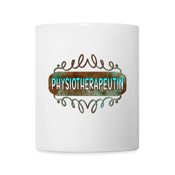 Physiotherapeutin - Tasse - Weiß - Vorne