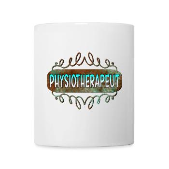 Physiotherapeut - Tasse - Weiß - Vorne