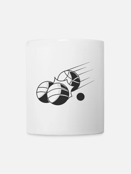 Boules de boule pour Bouler Boules Boulekugel - Mug blanc - blanc