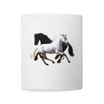 Chevaux - Mug blanc - blanc - Devant