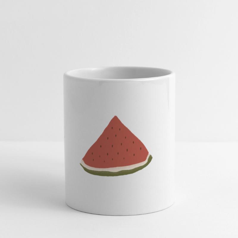 Pastèque, Pastèque, Melon Mug blanc