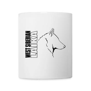 SIBÉRIE OCCIDENTALE LAIKA Profil Chiens Chiens Wilsigns - Mug blanc - blanc - Devant