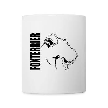 FOXTERRIER Profil Chiens Wilsigns - Mug blanc - blanc - Devant