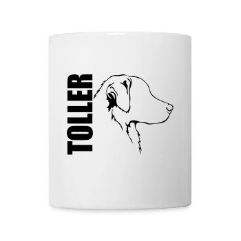 TOLLER Profil Hunde Hund Wilsigns - Tasse - Weiß - Vorne