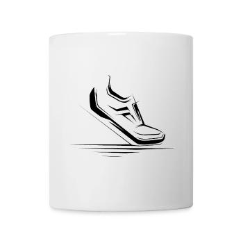Run Runner Icon Shoes Illustration Icon Running - Mug - white - Front
