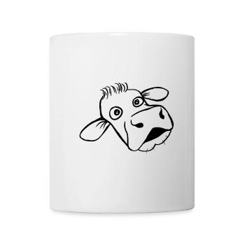 Kuh - Tasse - Weiß - Vorne