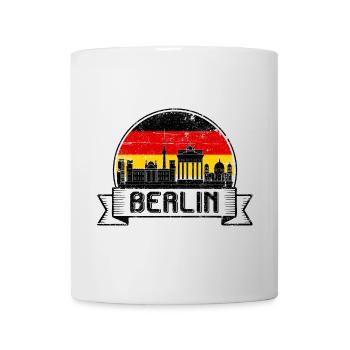 Wappen der Berliner Skyline - Tasse - Weiß - Vorne