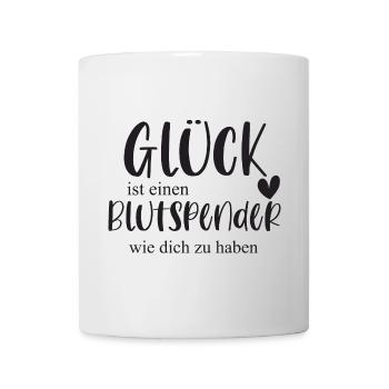 Blutspender Blutspende Ehrenamt Held Geschenk - Tasse - Weiß - Vorne