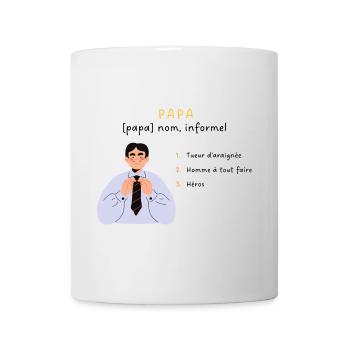 Être papa - Mug blanc - blanc - Devant