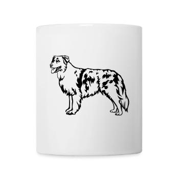 Australian Shepherd - Mug - white - Front