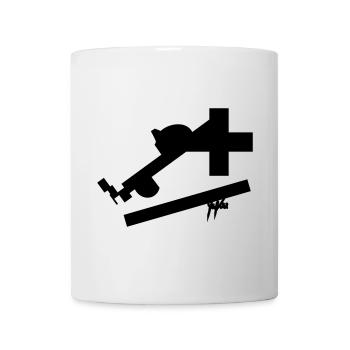 cross II - Tasse - Weiß - Vorne