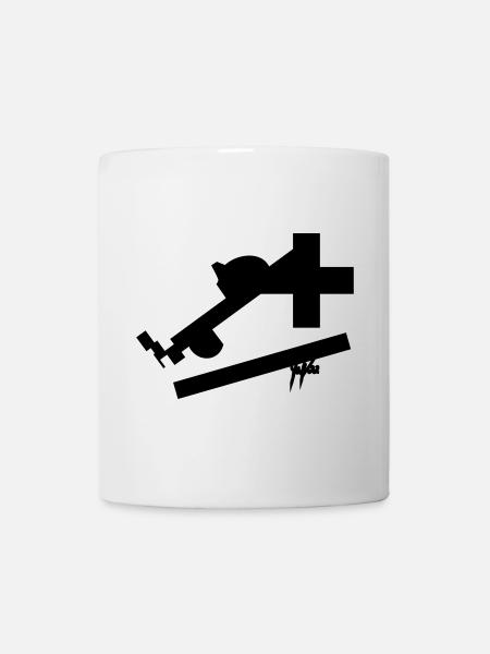 cross II - Tasse - Weiß