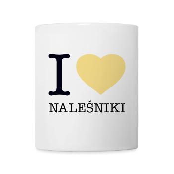 I LOVE NALESNIKI Polen Eierkuchen Crepe - Tasse - Weiß - Vorne