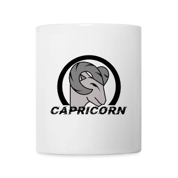 Capricorn Zodiac Esoteric Saying Horoscope - Mug - white - Front