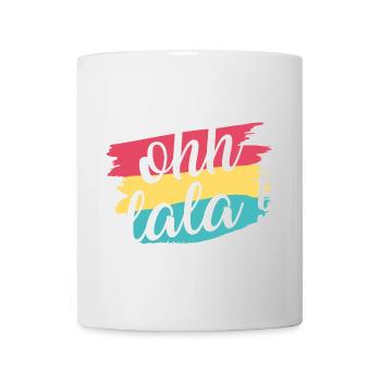 Ohhlala,Oh là là // expression française - Mug blanc - blanc - Devant
