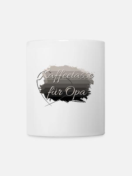 Kaffeetasse für Opa - Tasse - Weiß