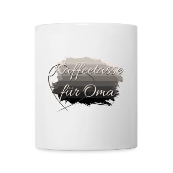Tasse de café pour grand-mère - Mug blanc - blanc - Devant
