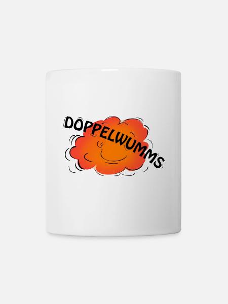 Doppelwumms - Tasse - Weiß