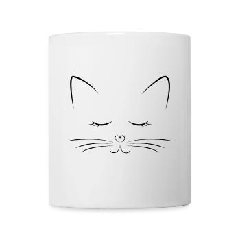 Meow! Cat Illustration - Mug - white - Front