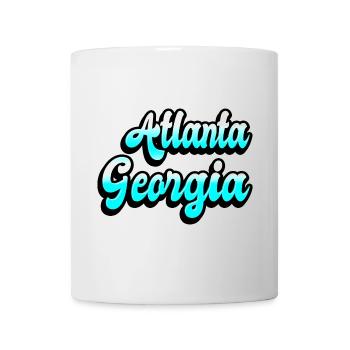 Atlanta, Géorgie Design - Mug blanc - blanc - Devant