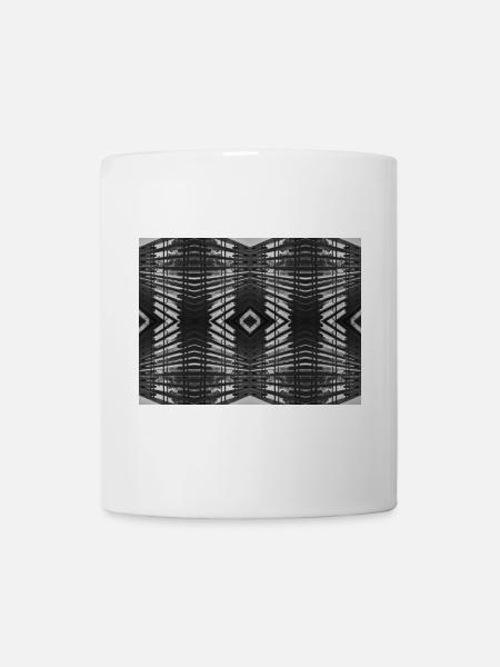 Abstract Wood V.3 - Mug - white