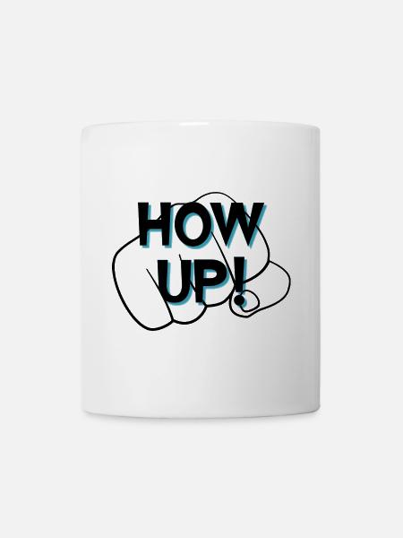 Hau ab! - Tasse - Weiß