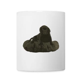 niedliche Tierbabys, Labrador welpe, outfits damen - Tasse - Weiß - Vorne
