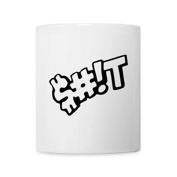 Scheiße - Tasse - Weiß - Vorne