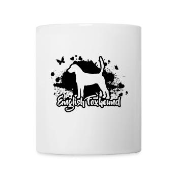 ENGLISH FOXHOUND Hunde Jagdhunde Wilsigns - Tasse - Weiß - Vorne