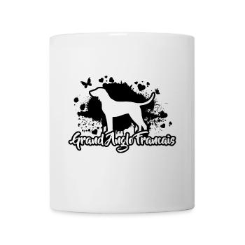 GRAND ANGLO FRANCAIS Chiens de chasse Chiens Wilsigns - Mug blanc - blanc - Devant