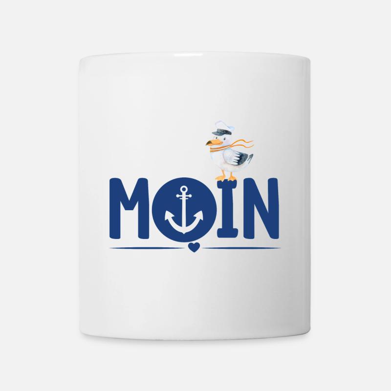 Moin Anker - Tasse - Weiß