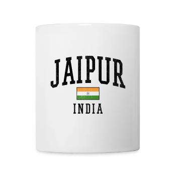 Jaipur India Flag Motif Graphic - Mug - white - Front