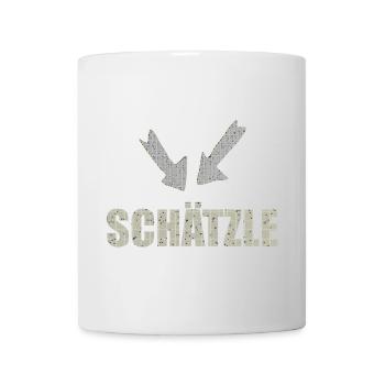 schätzle - Tasse - Weiß - Vorne