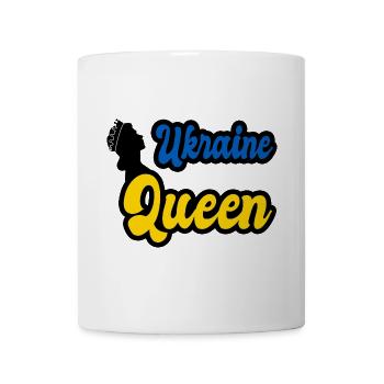 Ukraine Königin - Tasse - Weiß - Vorne
