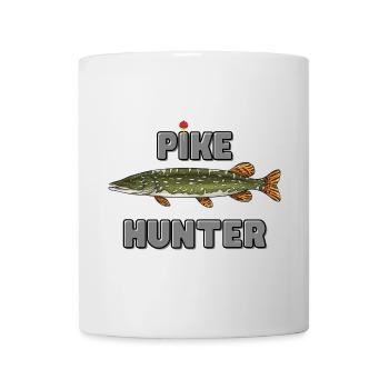 Chasseur de Brochets – Chemise de pêche Predator - Mug blanc - blanc - Devant