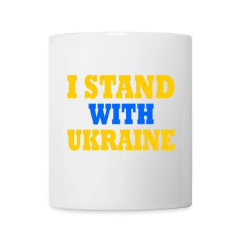 I stand with ukraine - Tasse - Weiß - Vorne