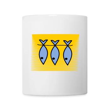 SARDINE. FISH. APRIL FOOL. EASTER. SEA - Mug - white - Front