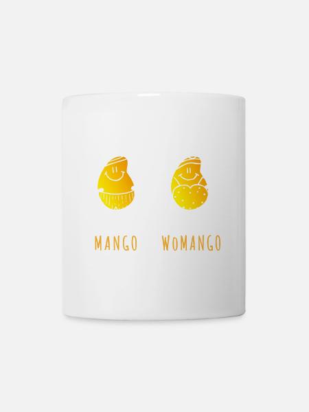 Mango - Womango - Pun, Puns - Mug - white