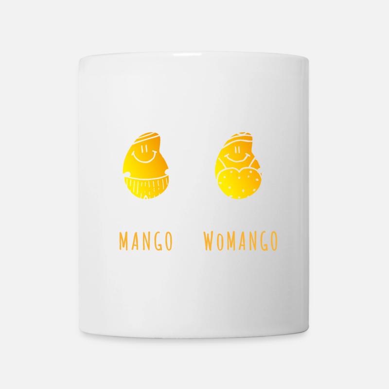 Mangue - Womango - Jeu de mots, Jeux de mots - Mug blanc - blanc