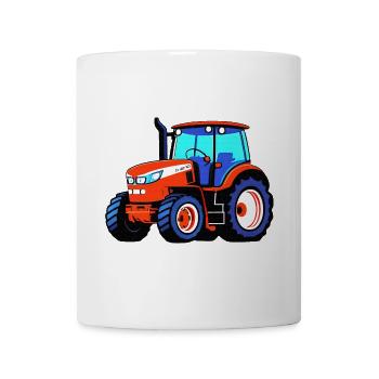 Traktor - Tasse - Weiß - Vorne