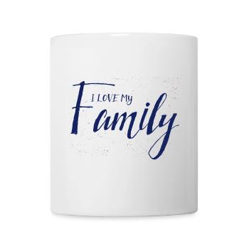 i love my Family - Mug - white - Front
