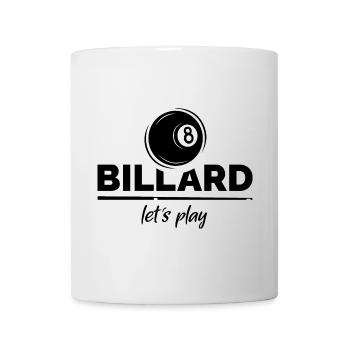 billard 8 ball pool fans Freudne Verein Team cup - Tasse - Weiß - Vorne