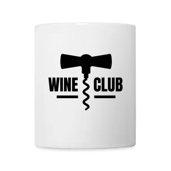 Wein, Weinliebhaber, Weinclub - Tasse - Weiß - Vorne