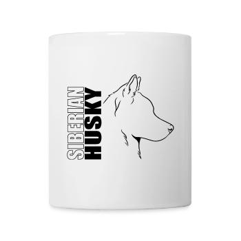 Husky Sibérien Profil Chiens Chien Wilsigns - Mug blanc - blanc - Devant