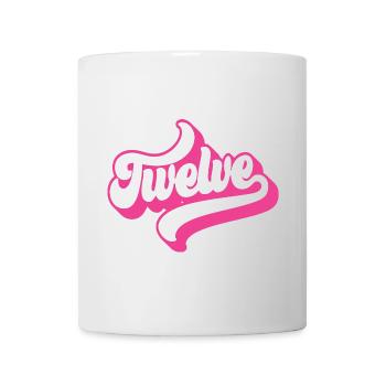 Zwölf 12. Geburtstag für Mädchen im Alter von 12 Jahren - Tasse - Weiß - Vorne