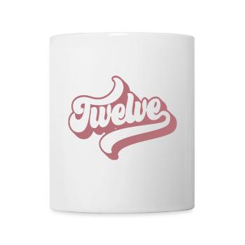 Douze 12e anniversaire pour les filles de 12 ans - Mug blanc - blanc - Devant